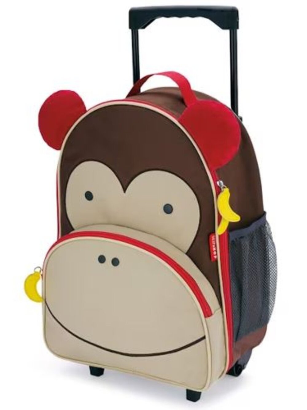 Brand New Skip Hop Zoo Kids Rolling Carry-on Luggage School bag, Monkey